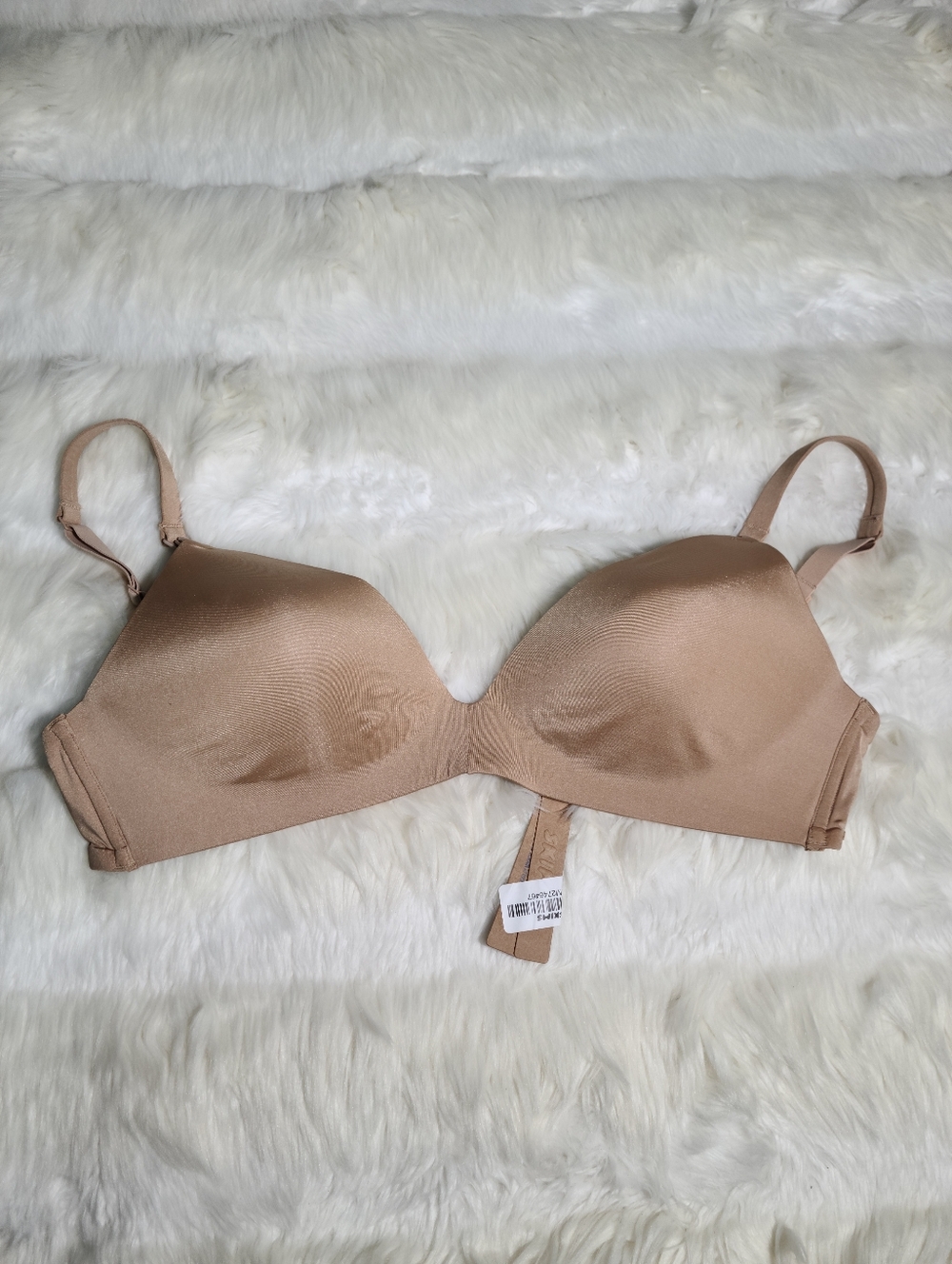 SKIMS Maternity Wireless Form T-Shirt Demi Nursing Bra Tan Clay 36D NEW